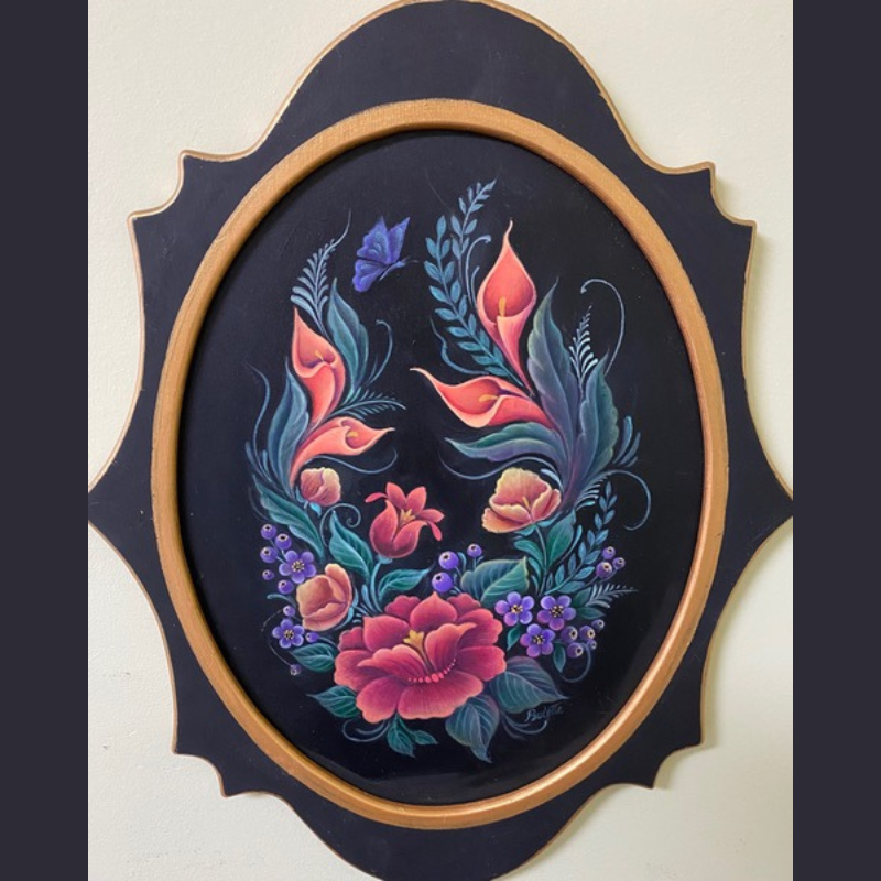Floral fantasia w paulette digesare